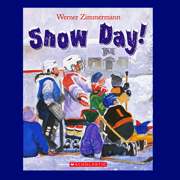 New cover of re-released Snow Day by Werner Zimmermann